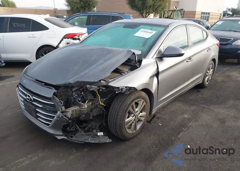 2018 Hyundai Elantra Value Edition from USA, damaged, VIN 5NPD84LF2JH319857
